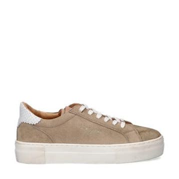 Fred de la Bretoniere Storm Isa lage sneakers voor dames, Fred de la Bretoniere, Verzenden, Beige, Nieuw