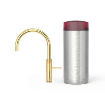 €1999 QUOOKER COMBI FUSION ROUND GOUD - 22FRGLD, Huis en Inrichting, Keuken | Keukenbenodigdheden, Ophalen of Verzenden, Nieuw