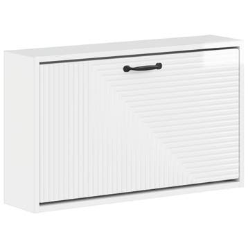 vidaXL Wandgemonteerde Schoenkast HAARLEM 71 x 17 x 43 cm, Verzenden, Nieuw
