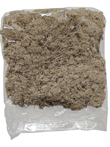Curly Mos Witgebleekt 500 gram, Ophalen of Verzenden, Nieuw
