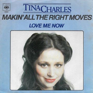 Tina Charles - Makin All The Right Moves, Ophalen of Verzenden, Gebruikt