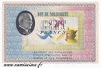 1941 1942 France Frankreich biljet Von Solidaritaet 100 F..., Verzenden