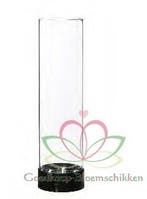 Glas Vaas 28 cm met Ledbodem, Hobby en Vrije tijd, Ophalen of Verzenden, Nieuw