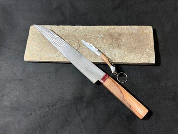 Hekito - Keukenmes - Chefs knife - Exclusieve vintage