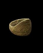 Oud-Romeins Romeinse ring van brons - 100/200 na Chr.
