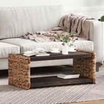 vidaXL Salontafel Naturel 90 x 45 x 35 cm Massief, Minder dan 50 cm, Verzenden, Nieuw, Minder dan 50 cm