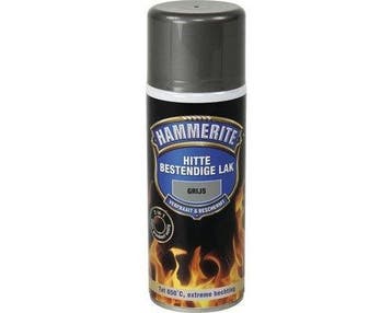Hammerite Hittebestendige lak Grijs Spuitbus 400 ml, Ophalen of Verzenden, Nieuw