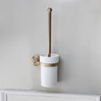 Bronskleurige WC borstel landelijke uitstraling, Doe-het-zelf en Verbouw, Sanitair, Verzenden, Nieuw, Toilet