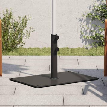 vidaXL Parasolvoet voor stokken van Ø32/38/48 mm 15 kg, Verzenden, Nieuw, Parasolvoet
