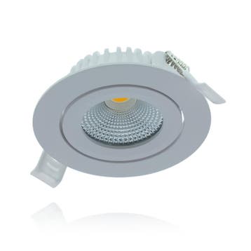 LED INBOUWSPOT | 5W | Ø81mm | DIM TO WARM | SLIM-FIT | WIT, Nieuw