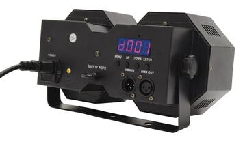 QTX HPWash-100 Podiumblinder Twee Witte COB-leds 100 W Met, Verzenden, Nieuw, Overige typen