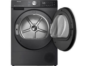 Hisense DH5S102BB - Warmtepompdroger - 10 kg - Zwart, Verzenden, Zo goed als nieuw