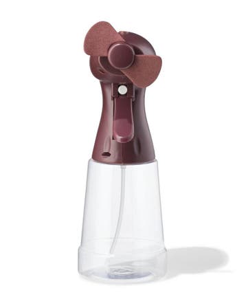 HEMA Handventilator met watersproeier 13x13x28cm paars, Verzenden, Nieuw