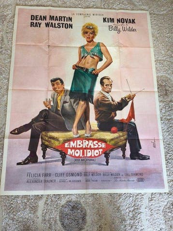 Billy Wilder - Original 1964 French Movie Poster -