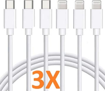 Lightning kabel – Geschikt voor iPhone/iPad/AirPods – USB-C, Ophalen of Verzenden, Nieuw
