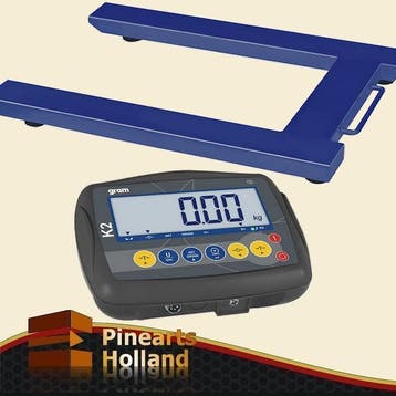 Gram 1,5 Ton Geijkte Palletweegschaal in U Profiel, Witgoed en Apparatuur, 1 tot 500 gram, Nieuw, 100 kg of meer, Ophalen of Verzenden