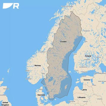 Raymarine LightHouse Waterkaart Zweden, Ophalen of Verzenden, Nieuw