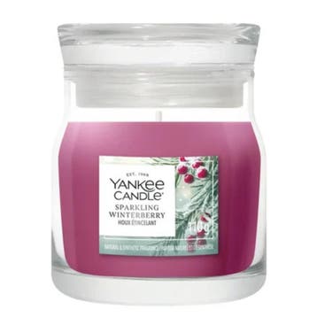 Yankee Candle Sparkling Winterberry Small Jar - 110gr, Ophalen of Verzenden, Nieuw, Overige typen