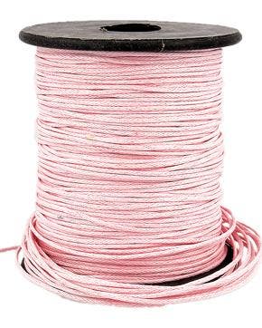 Waxkoord Rol (70 m) Roze 1 mm, Nieuw