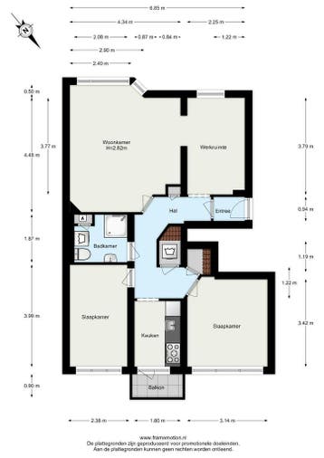 Appartement aan Vroesenlaan, Rotterdam, Rotterdam