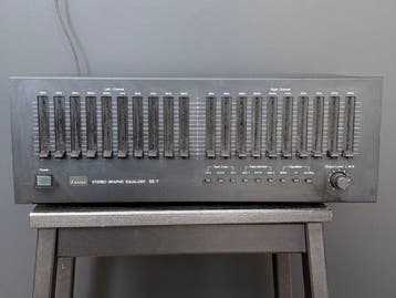 Sansui - SE-7 / Dual-Channel 10-Band Stereo grafische, Nieuw