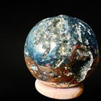 Prachtige bol van pyriet Bol - Hoogte: 50 mm - Breedte: 50, Verzamelen