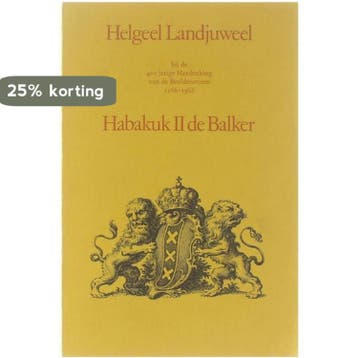 Helgeel landjuweel 9789061690696 Habakuk 2 De Balker, Verzenden, Gelezen, Habakuk 2 De Balker
