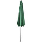 Parasol Budapest tuinparasol met zwengel Ø300 cm groen casa., Verzenden, Nieuw