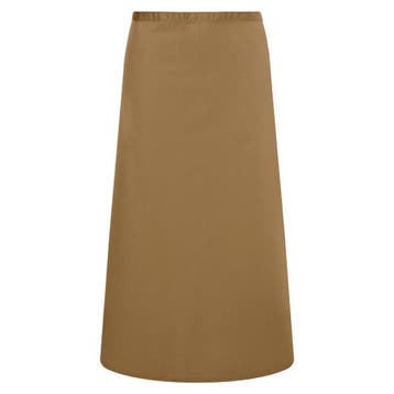 GGM Gastro | KARLOWSKY | Bistro schort Basic - Camel |, Verzenden, Nieuw, Overige kleuren, Schort