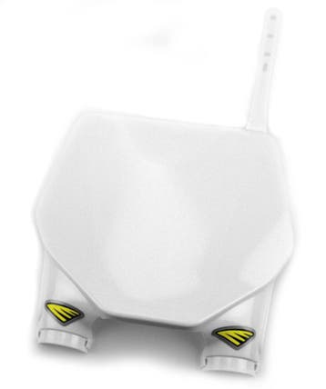 Cycra 08-09 Honda CRF250R-450R Stadium Plate - White, Ophalen of Verzenden