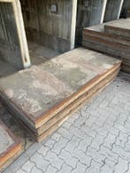 Gebruikte Stelconplaat 200x100x16 met hoeklijn A- Keus..., Ophalen of Verzenden, Nieuw