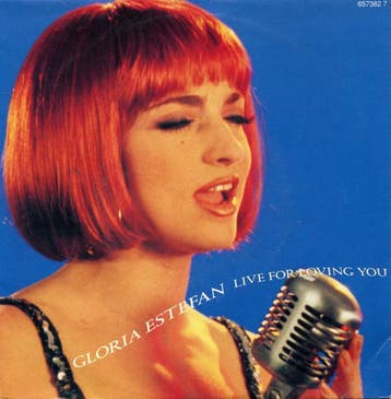 vinyl single 7 inch - Gloria Estefan - Live For Loving You, Verzenden, Zo goed als nieuw, 7 inch, Pop