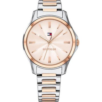 Tommy Hilfiger 1781952 Rose Gold Dial Dameshorloge, Sieraden, Tassen en Uiterlijk, Horloges | Dames, Verzenden, Nieuw