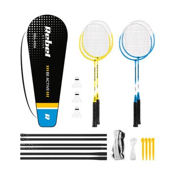 Rebel Active Complete Badminton Set - Opvouwbaar Draagbaar, Ophalen of Verzenden, Nieuw