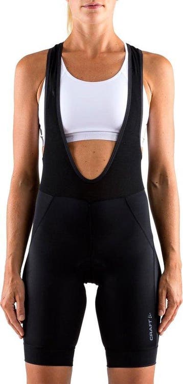 CRAFT Maat XL  RISE BIB SHORTS W Dames Fietsbroek - Zwart, Sport en Fitness, Verzenden, Nieuw