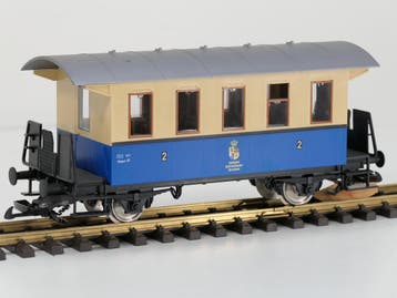 PIKO 37130 BL Personenwagen Königlich Ketschenbacher Krei.., Ophalen of Verzenden, Gebruikt, Overige typen, Analoog
