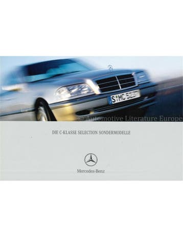 2000 MERCEDES BENZ C KLASSE SELECTION BROCHURE DUITS, Boeken, Nieuw, Author