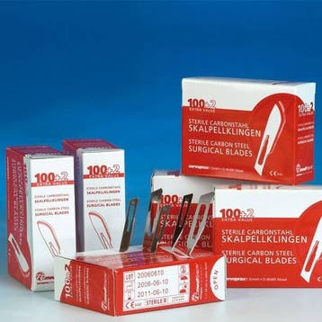 Scalpelmesjes Mediware 100+2 stuks Nr 18, Diversen, Verzenden, Nieuw