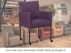 Leren eetkamerstoel Desire - Toledo Aubergine (paars) -, Huis en Inrichting, Stoelen, Overige kleuren, Bohemian, Industrieel, Modern, Scandinavisch