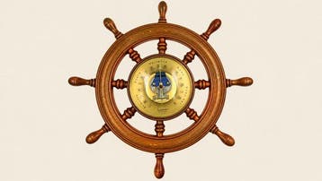 Barometer - Hout, Messing, Glas, Antiek en Kunst