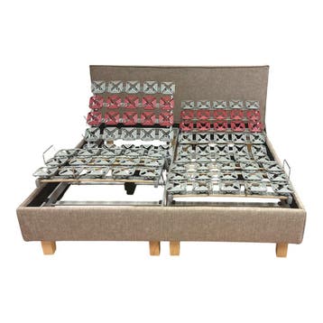 Showmodel Tempur set Elektrisch verstelbaar 180x200, Verstelbaar, Overige kleuren, Ophalen of Verzenden, 180 cm