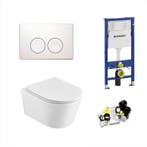 Geberit UP100 Toiletset Sani Royal Easy Flush Slim Rimfree, Nieuw