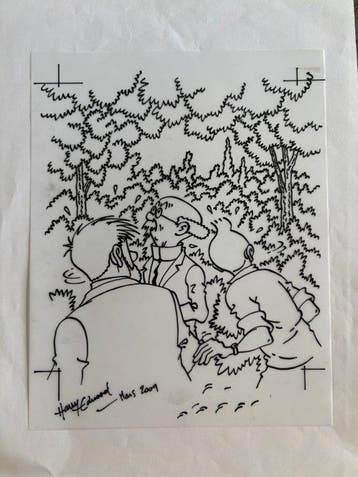 Harry Edwood - Encrage sur calque - Les Elfes de moulinsart, Boeken, Nieuw