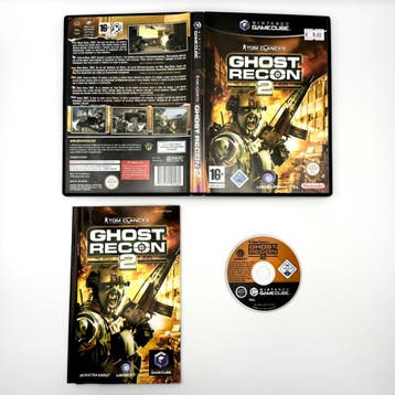 Tom Clancys Ghost Recon 2 - GameCube GCN - PAL EUR - CIB, Ophalen of Verzenden, Zo goed als nieuw