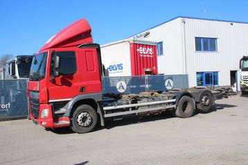 Veiling: Chassis Cabine DAF CF 450 Diesel 450pk 2020, Automaat, Diesel, DAF, Rood