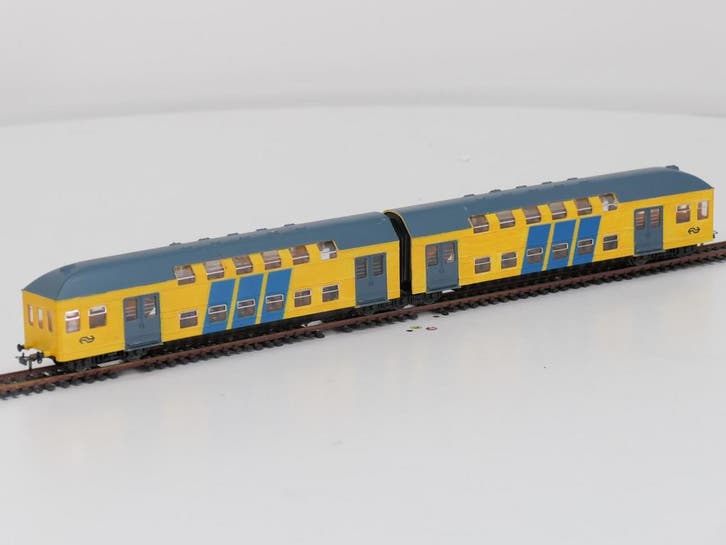 Schaal H0 Piko 5/0763/000 treinstel dubbeldekkers 2-delig..., Hobby en Vrije tijd, Modeltreinen | H0, Gelijkstroom, Analoog, Gebruikt