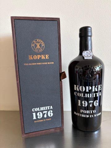 1976 Kopke - Colheita Port, Tawny - Gebotteld in 2025 -, Nieuw