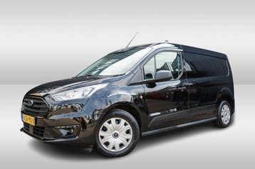 Ford Transit Connect 1.5 EcoBlue L2 Trend 3 zits, Stof, Gebruikt, Zwart, Dealer onderhouden