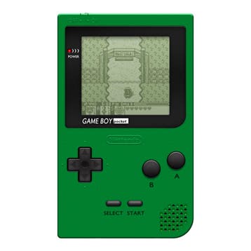 Nintendo Game Boy Pocket Console - Groen, Spelcomputers en Games, Spelcomputers | Nintendo Game Boy, Verzenden, Zo goed als nieuw