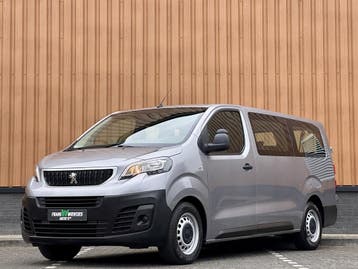 Peugeot Expert Traveller 8P 1.5 BlueHDi 120 Business Long S&, Stof, Gebruikt, Grijs, Lease